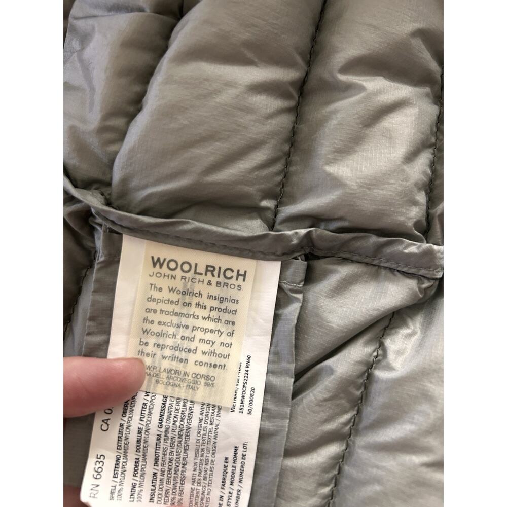 Woolrich Feathers Down Lightweight Packable Jacke… - image 11